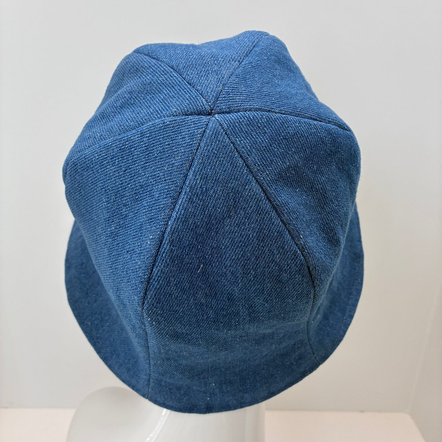 Denim Patchwork Hat | Reversible