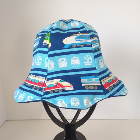Denim Trains Hat Child | Child 1 1/2 to 3 Yrs