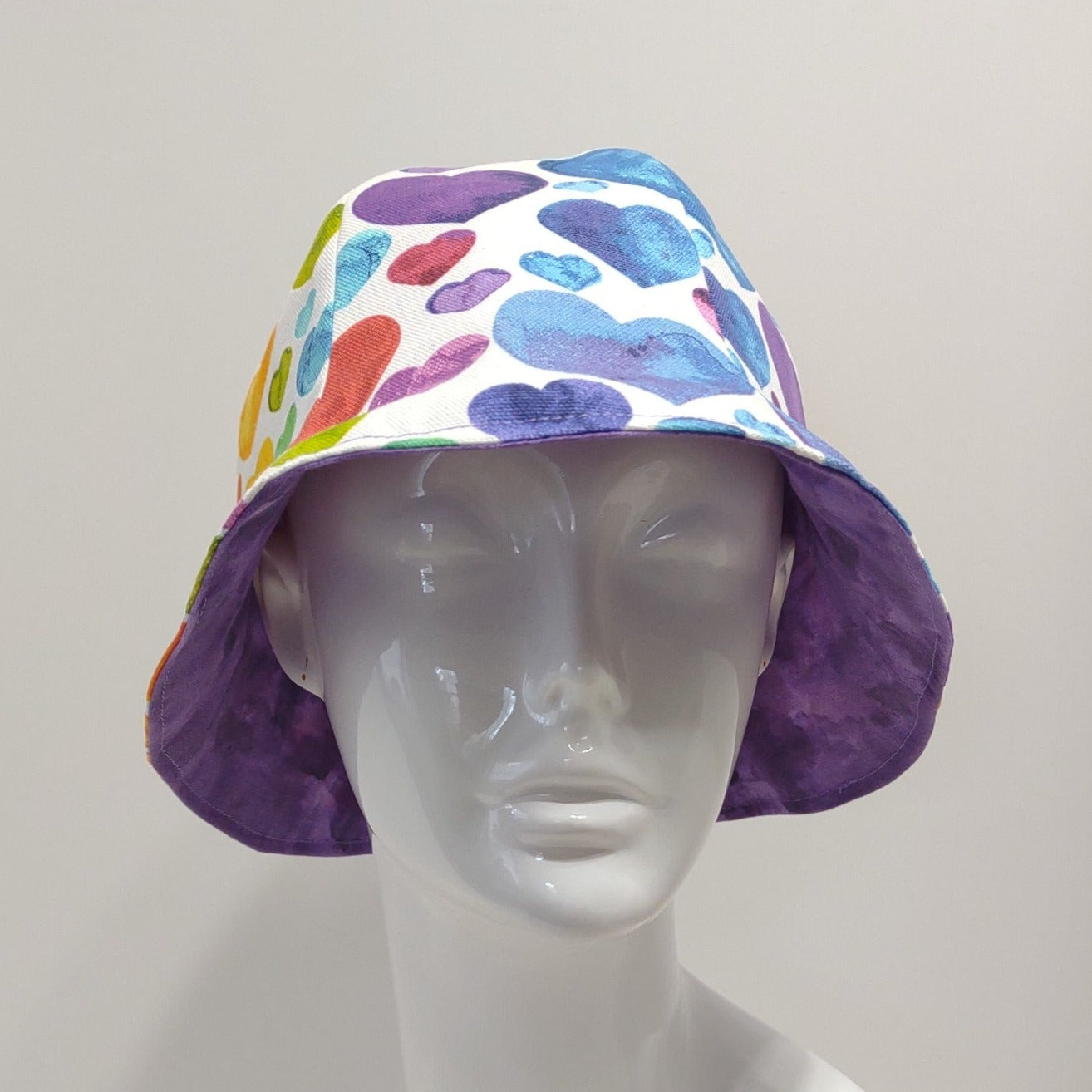 Pride Hearts Hat | Reversible
