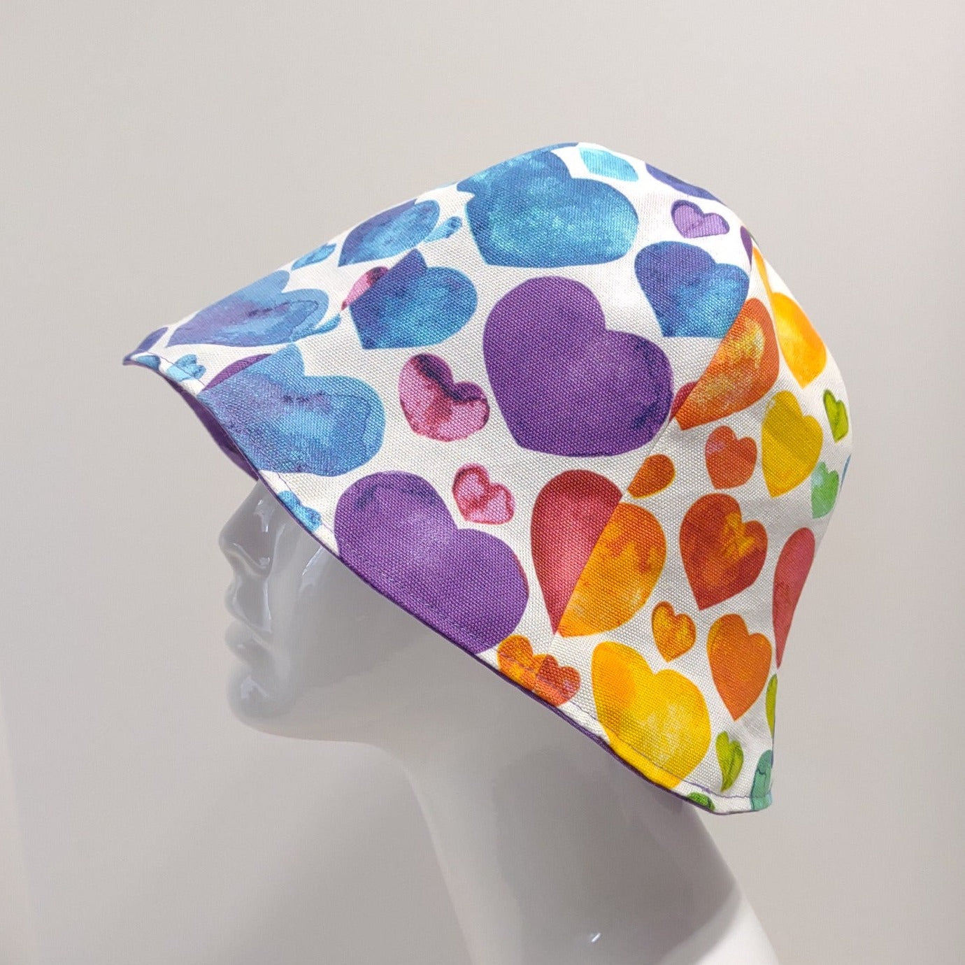 Pride Hearts Hat | Reversible