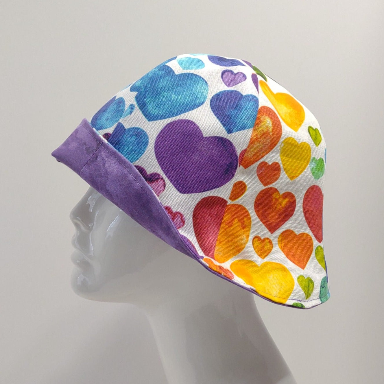 Pride Hearts Hat | Reversible