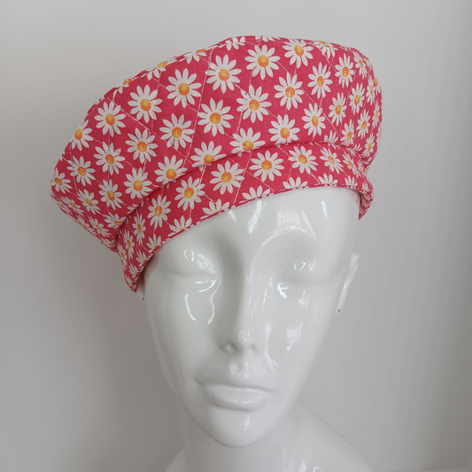 Daisy Dance Quilted Beret