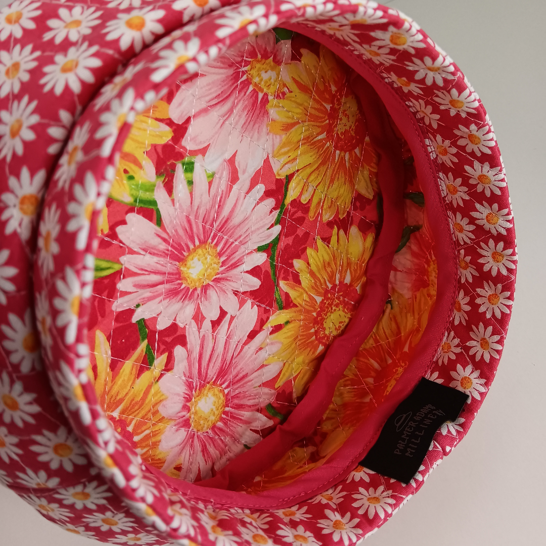 Daisy Dance Quilted Beret