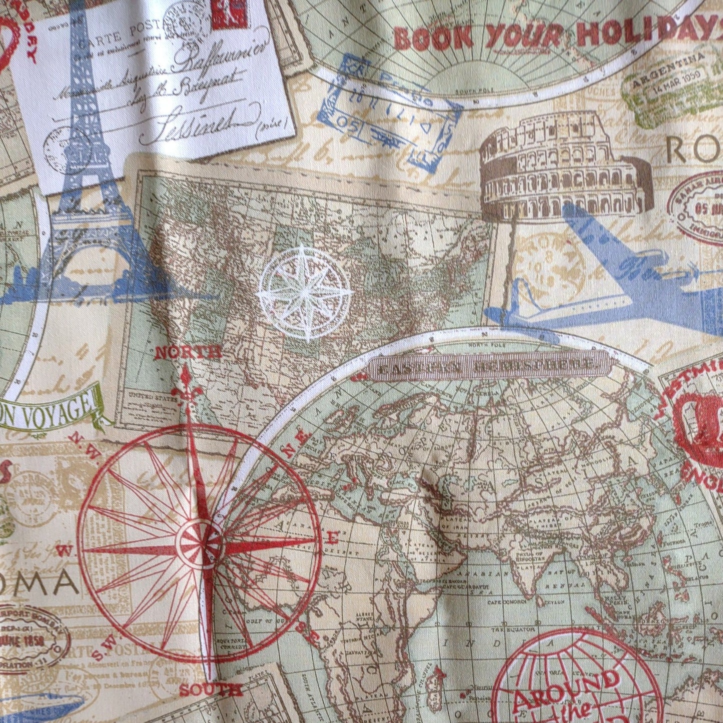 World Map Hat