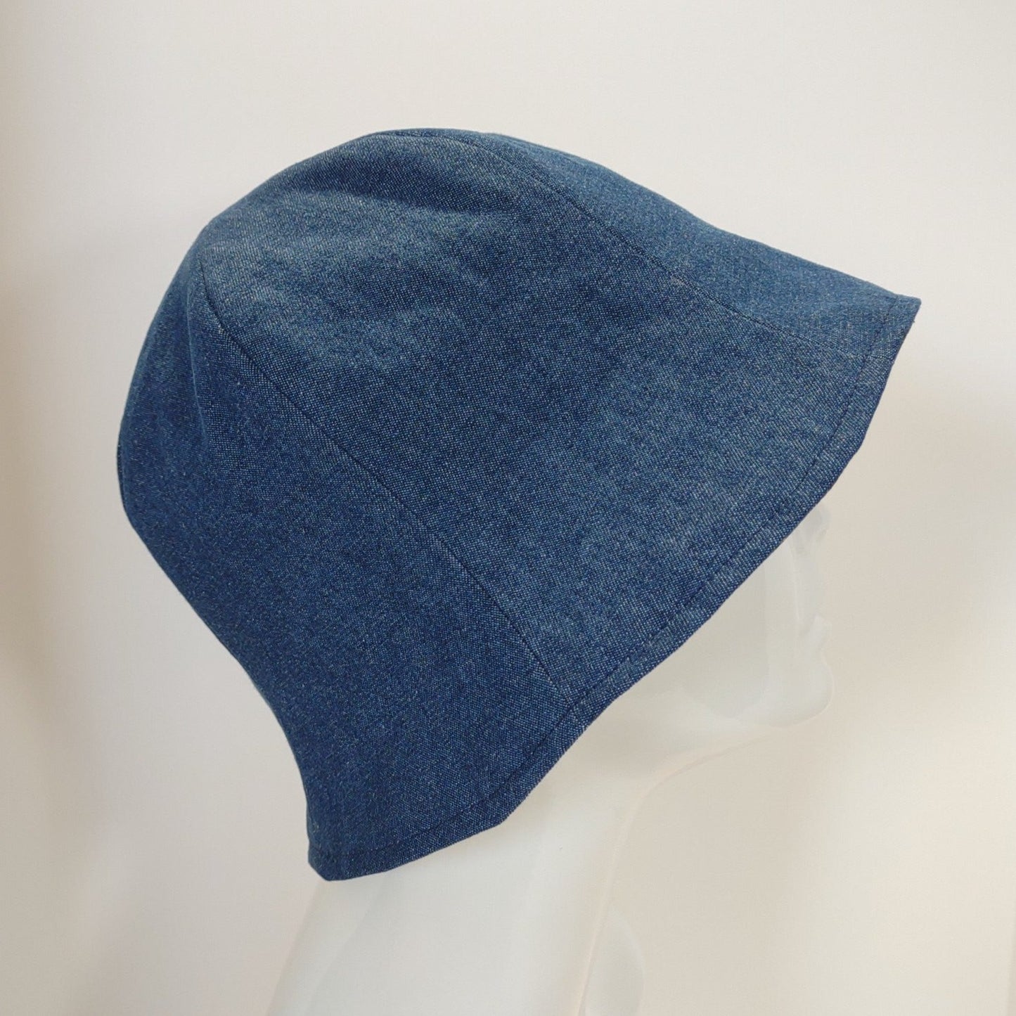 Stars Denim Tulip Hat | Reversible