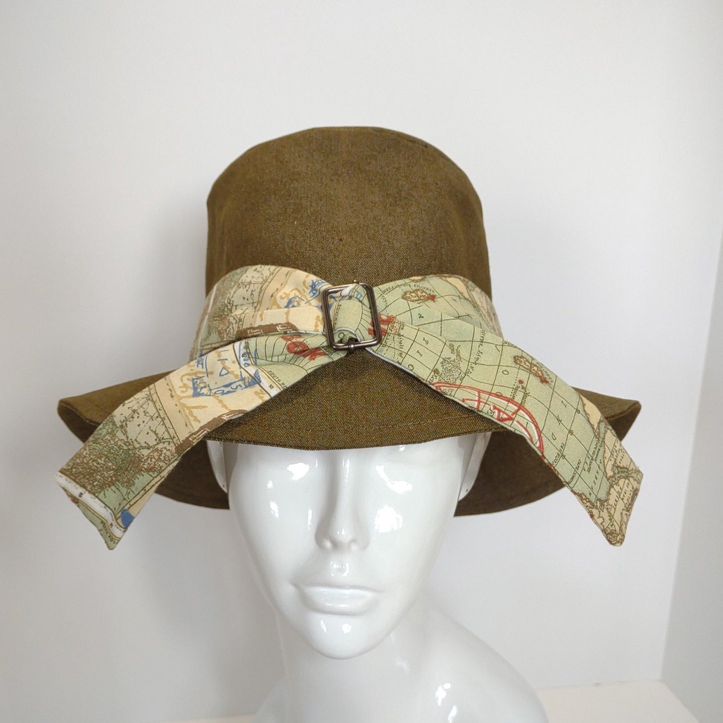 World Map Hat