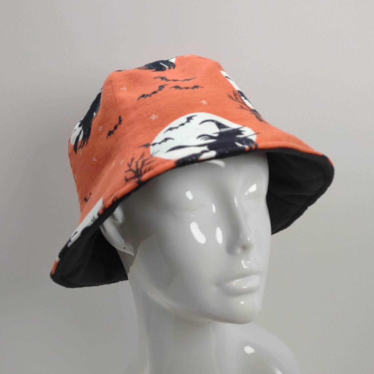 Reversible Glow In The Dark Witch Hat