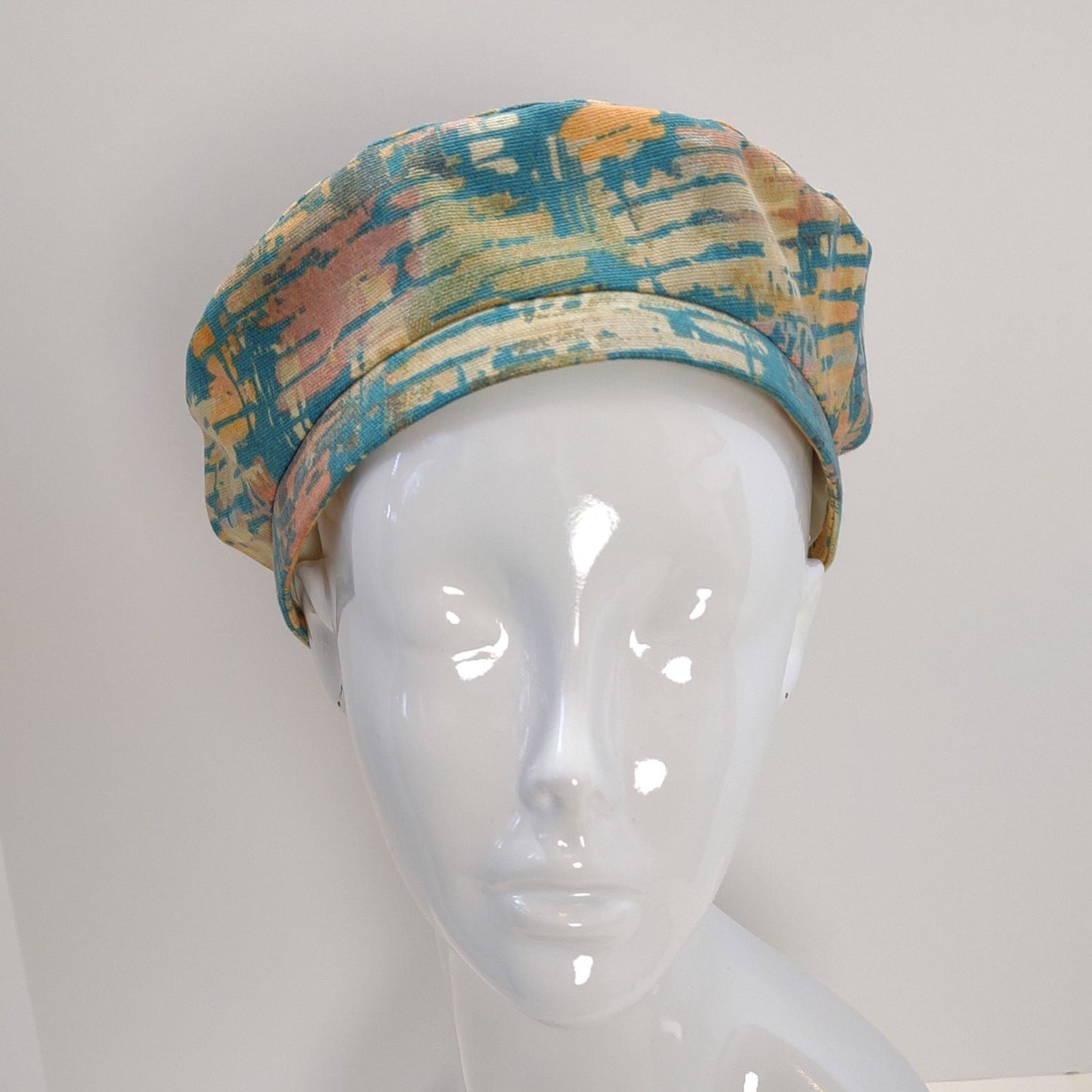 Abstract Forest Walk Beret