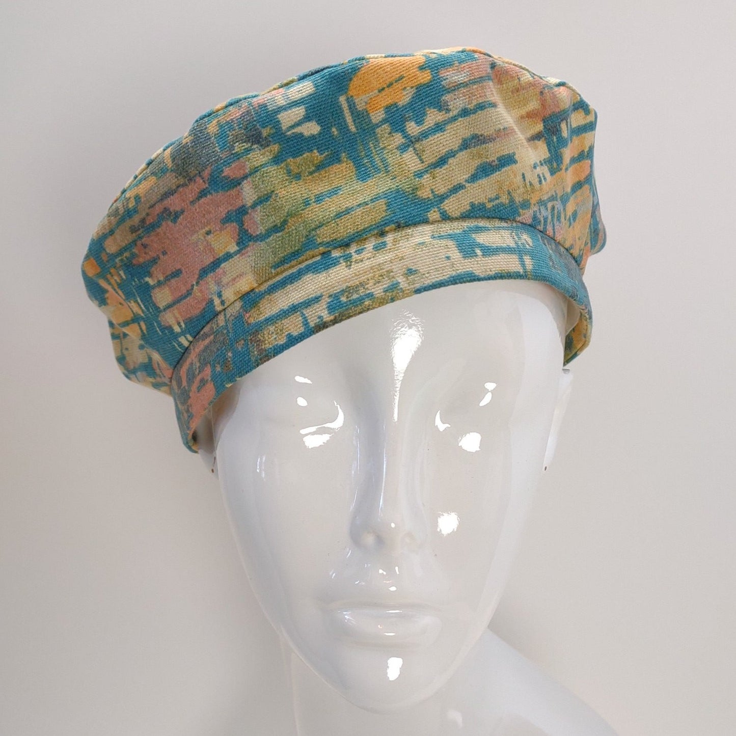 Abstract Forest Walk Beret