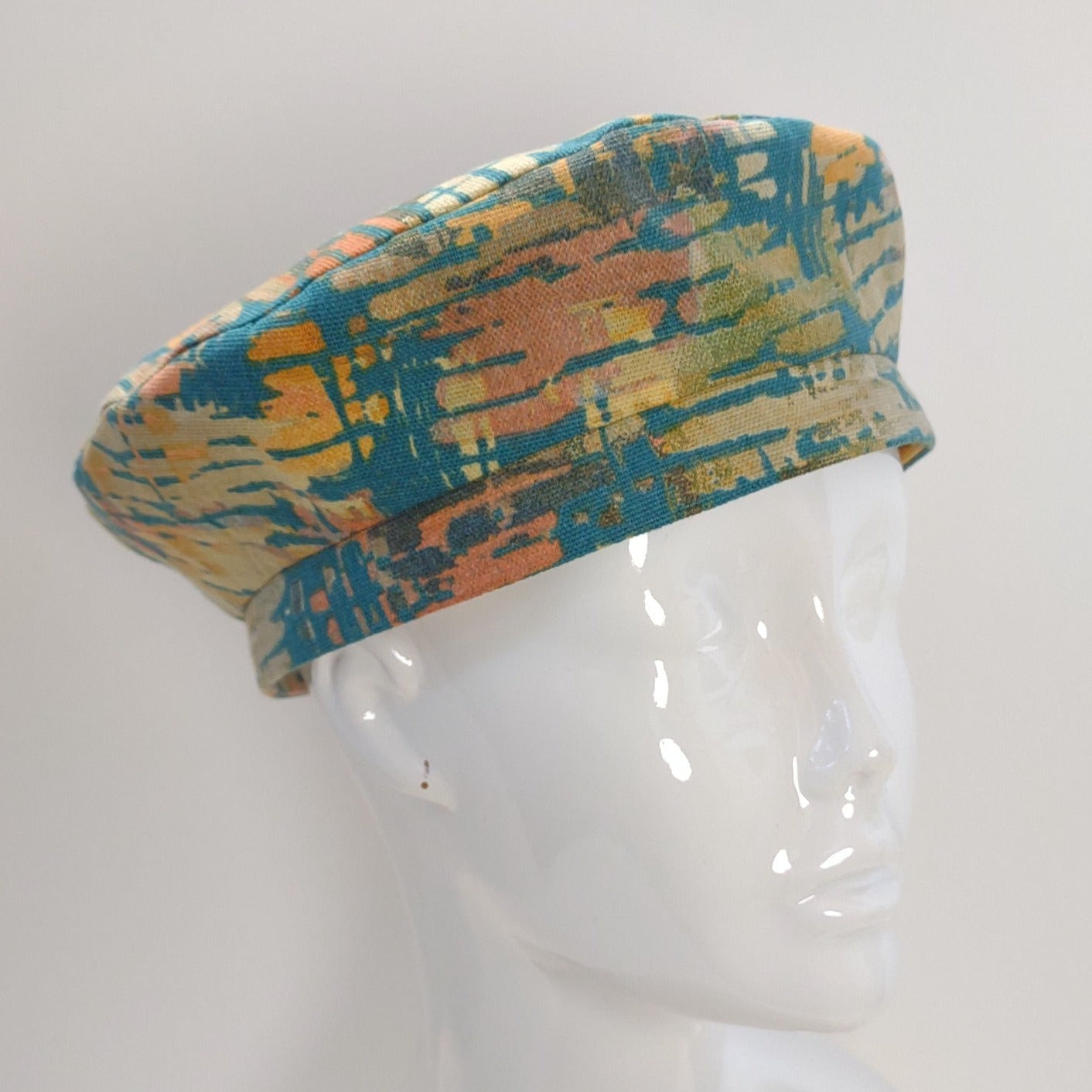 Abstract Forest Walk Beret