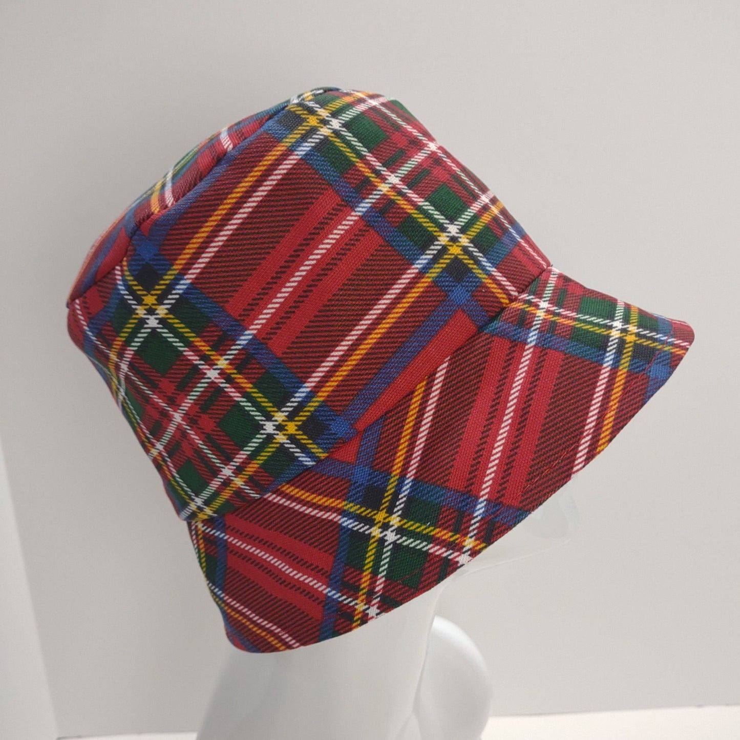 Red Tartan Cuffed Hat