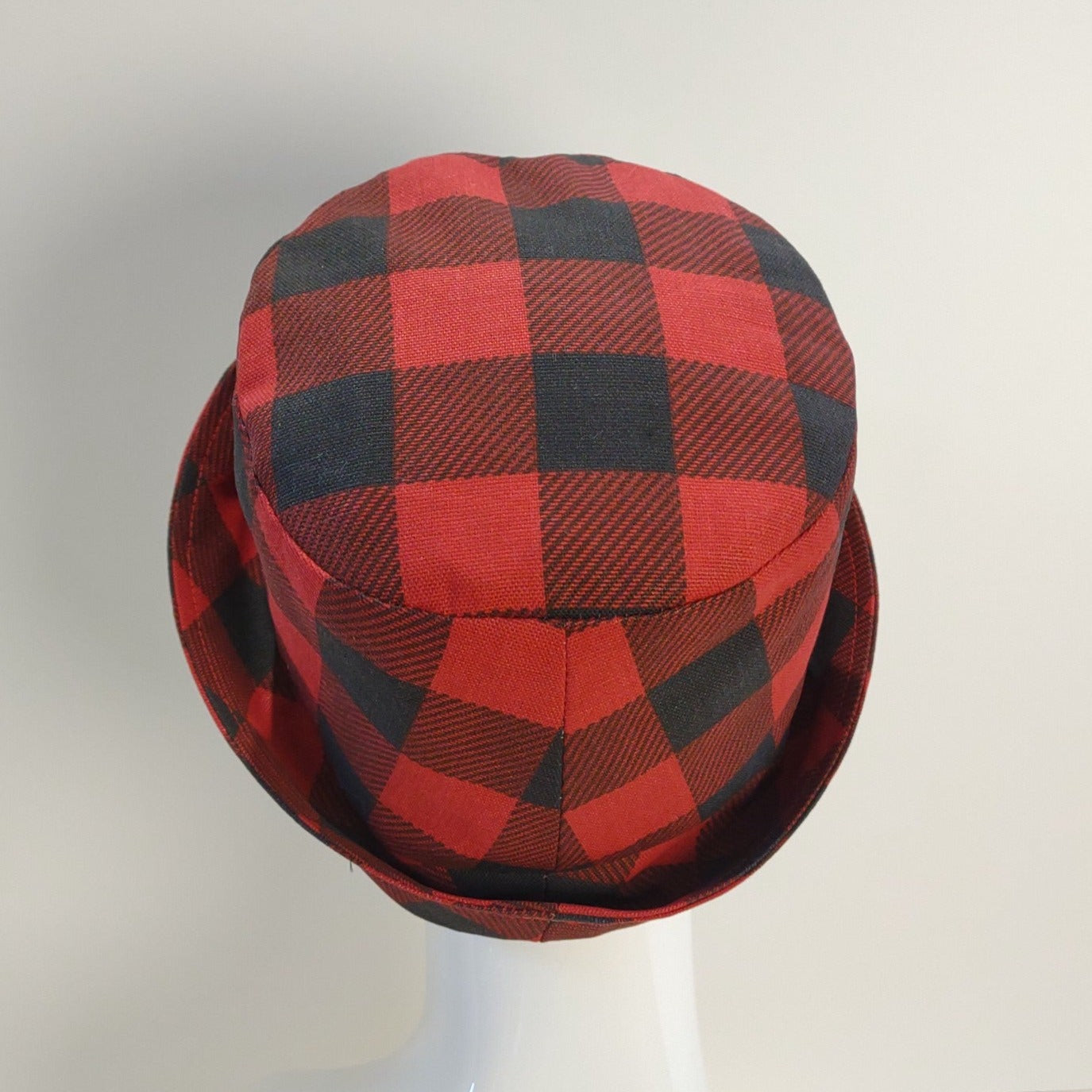 Buffalo Check Cuffed Hat