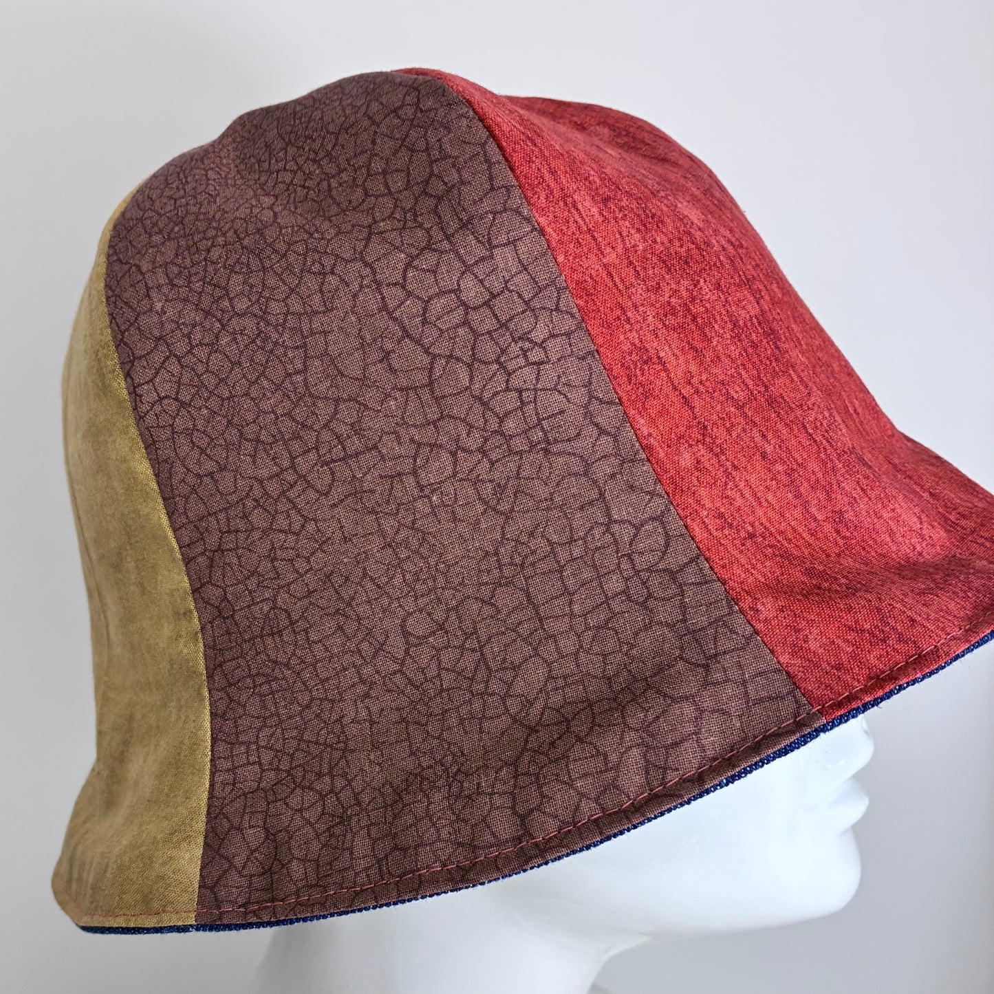 Carousel of Fall Color Hat | Reversible