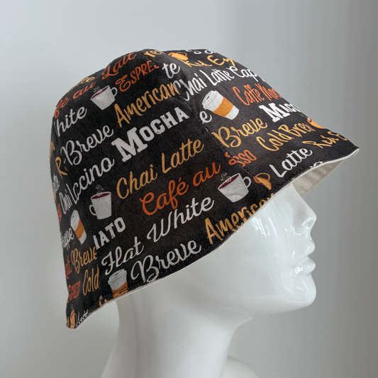 Off To The Coffee Shop Hat | Reversible