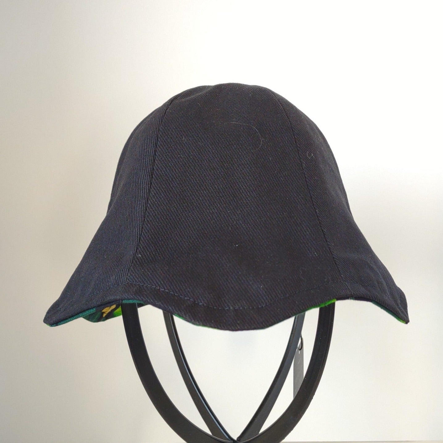 Black Denim Shamrocks Hat | Child 1 1/2 to 3 Yrs
