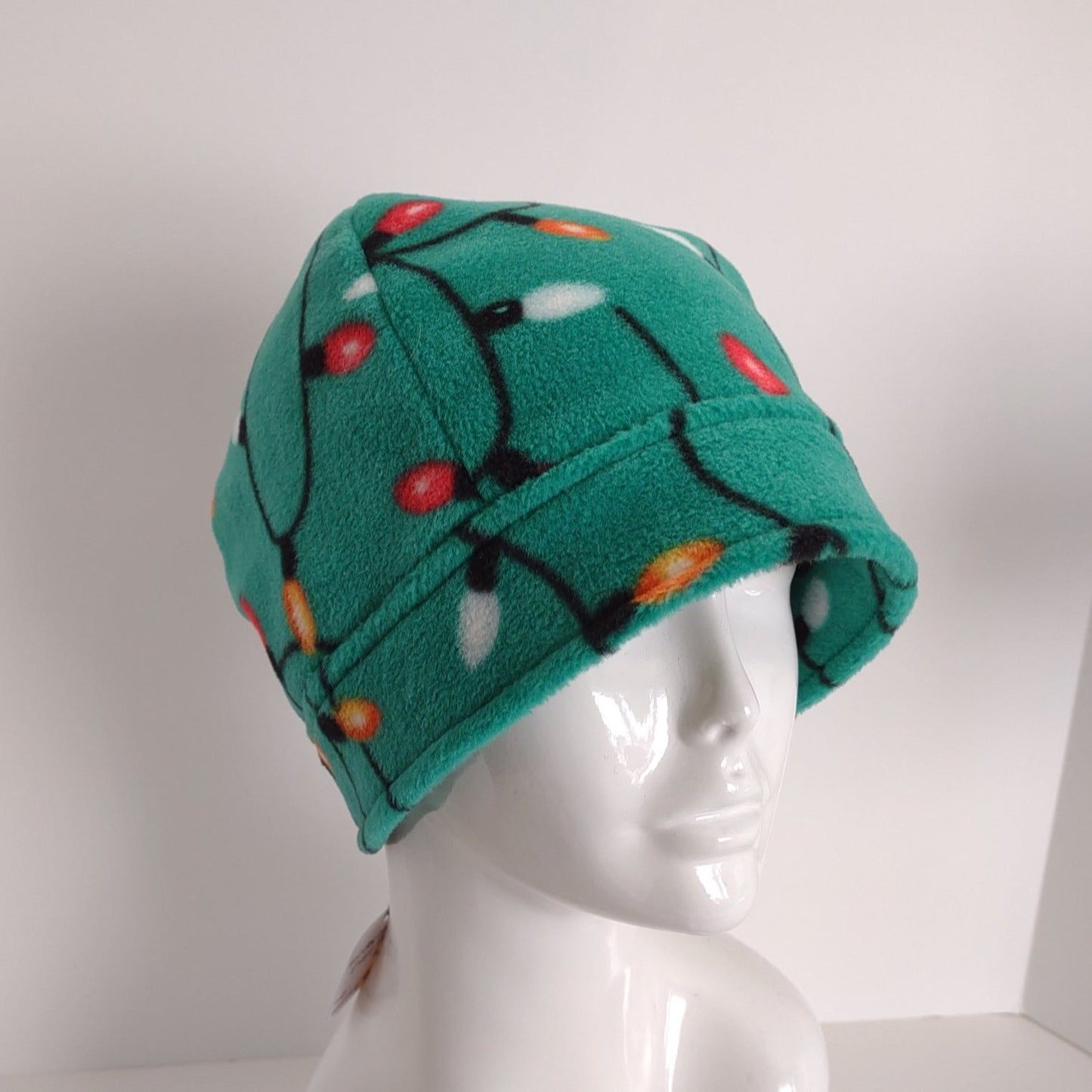 Holiday Lights Fleece Hat