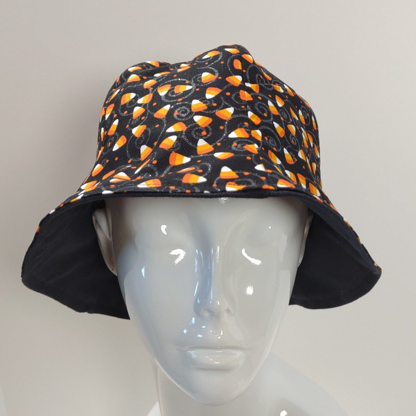 Reversible Candy Corn Hat