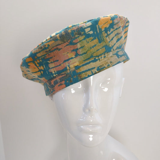 Abstract Forest Walk Beret